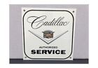 Retro Style Cadillac Service Motor Oil Gas Garage Sign