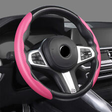 2x Non-slip Carbon Fiber Universal Car Steering Wheel Booster Cover Accessories