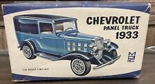 Vintage 125 Mpc Chevrolet 1933 Panel Truck303-149 Model Kit 1965