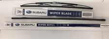 2008-2014 Subaru Tribeca B9 Front Windshield Wiper Blade Refill Set Genuine Oem