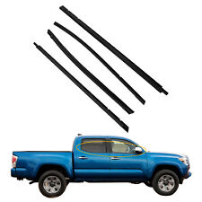 Outside Window Weatherstrip Trim Seal Belt Fits 05-15 Toyota Tacoma Double Cab