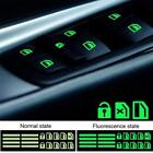 Car Sticker Car Door Window Switch Luminous Sticker Night Safety Accessories Us