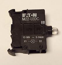 Eaton M22 Ledc230 B 85-264 Volt Blue Led Pilot Light Lamp Control Module
