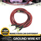 Universal Red 5-point Performance Car Grounding Wire Ground Cable System Kit