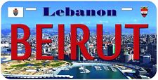 Beirut Lebanon Lb01 Novelty Car License Plate
