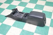 Note 11-14 Charger Black Leather Armrest At Oem Front Floor Center Console