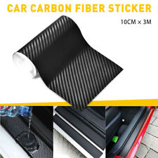 10ft Car Door Protector Sill Scuff Cover Sticker Bumper Body Anti-scratch Strip