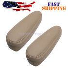 2pcs For Chevy Silverado 1500 2500 Hd 2000 01-05 2006 Tan 522 Seat Armrest Cover