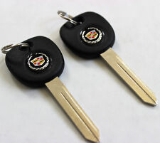 Lot Of 2 Cadillac Escalade Logo Key Blank Tahoe Yukon 2002 2003 2004 2005 2006