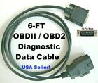 Obd2 Obdii Scanner Data Cable Compatible With Actron Cp9180 Cp9185 Cp9190 Cp9690