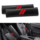 2pcs Red Safety Seat Belt Shoulder Pad Cover For Dodge Challenger Accessory