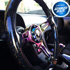 Nrg Steering Wheel Wood Grain 350mm 2 Deep Black Sparkled Color St-015mc-bsb