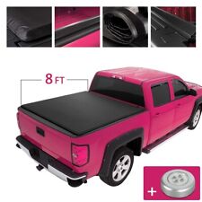 Soft Roll Up Tonneau Cover 8ft Long Bed For 2002-18 Dodge 1500 3500 2500 Ram New