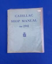Original 1941 Cadillac Series 60s Service Shop Manual