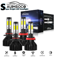 9005h11 Led Headlight Super Bright Bulbs Kit High Low Beam White Upgrade Kit