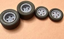 Resin 1715 Scale Inch Weld Pro Star Drag Wheels With Cheater Slicks 124 125