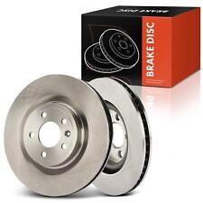 2x Front Left Right Disc Brake Rotors For Ford Mustang 2011-2014 3.7l V8 5.0l