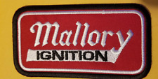 Mallory Ignition Embroidered Patch Approx 2.25x4
