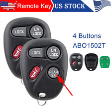 2 For 1996 1997 1998 1999 2000 2001 2002 Chevy Camaro Remote Key Fob Abo1502t