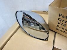 Vision View Fender Mount Mirror Convex Blind Spot Chrome Gxvv-008 New Free Sh
