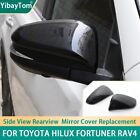 Carbon Pattern Mirror Cover For Toyota Hilux Revo Rocco Innova Fortuner Rav4