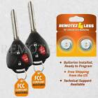 2 For 2010 2011 2012 2013 2014 2015 2016 Toyota 4runner Remote Car Key Fob