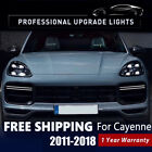 Led Drl Headlight For Porsche Cayenne 2011-2018 Led Front Turn Signal Assembly