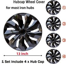 15 14 16 13 Set Of 4 Wheel Covers Full Rim Hub Caps Fit R16 R13 R14 R15 Tire
