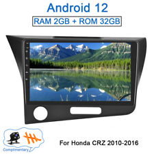 32gb For Honda Crz Cr-z 2010-2016 Android Car Stereo Radio Gps Navi Bt Player