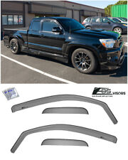 Eos Visors For 05-15 Toyota Tacoma Access Cab In-channel Side Window Rain Guards