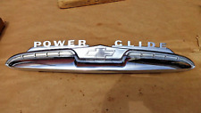 1951 Chevy Trunk Lid Emblem Original Gm Styleline Belair Convertible Power Glide