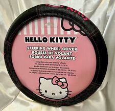Hello Kitty Steering Wheel Cover Synthetic Leather New 14-15