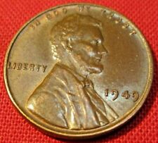 1949 P Lincoln Wheat Cent - Circulated - G Good To Vf Very Fine - 95 Copper