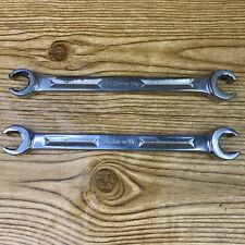 Snap-on Tools Flare Nut Line End Wrench 2pc Rxh2022s 6 Point Rxh2022 12 Point