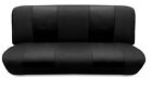 Black Mesh Full Size Bench Seat Cover Fits Most Classic Cars.