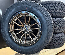 20x10 Fuel D681 Bronze Rebel Wheels 35 At Tires 5x5.5 Dodge Ram 1500 Class