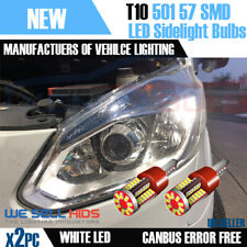 2x T10 501 57 Smd Led Side Light Bulbs Ford Transit Custom Connect Uk Stock