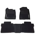 Fits Tundra Crew Max 14-18 Floor Mat Black Rubber All Weather Liners Genuine Oem
