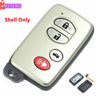 New Uncut Smart Remote Key Shell Case Fob 4button For Toyota 4runner Prius Camry