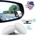 2 Pcs Blind Spot Mirror 360wide Angle Convex Rear Side View Car Auto Universal