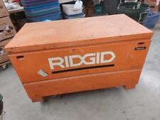 Rigid Storage Chest Universal Job Site Lockable Steel Truck Garage 48 Tool Box