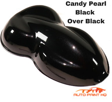 Candy Pearl Black Basecoat Quart Complete Kit Over Black Base