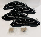 Mgp Black Disc Brake Caliper Covers For 2006-13 C6 Chevrolet Corvette