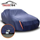 Universal Full Car Cover Waterproof All Weather Protection Fits Midsize Sedans