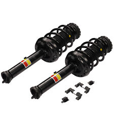 Pair Front Shock Strut Coil Spring Assys For Cadillac Xts 2013-2019 W Electric