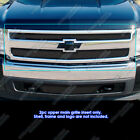 Fits 2007-2013 Chevy Silverado 1500 Black Mesh Grille Grill Insert