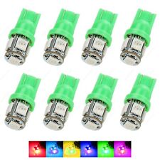 8 X Green 5smd Led Dome Map Wedge Rv Light Bulbs 168 194 T10 W5w 2821 921 Tool