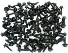 100 Pcs Black Trim Screws- M4.2 X 20mm Long- 7mm Hex- 12mm Washer- Ad229h