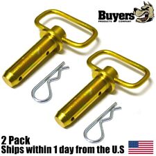 2 1 Hitch Pins W Hairpin Cotter Fits Western Unimount Snow Plows