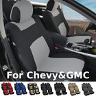 For Chevy Silverado Gmc Sierra Car 5 Seat Covers Full Set Cushion Protector Pads